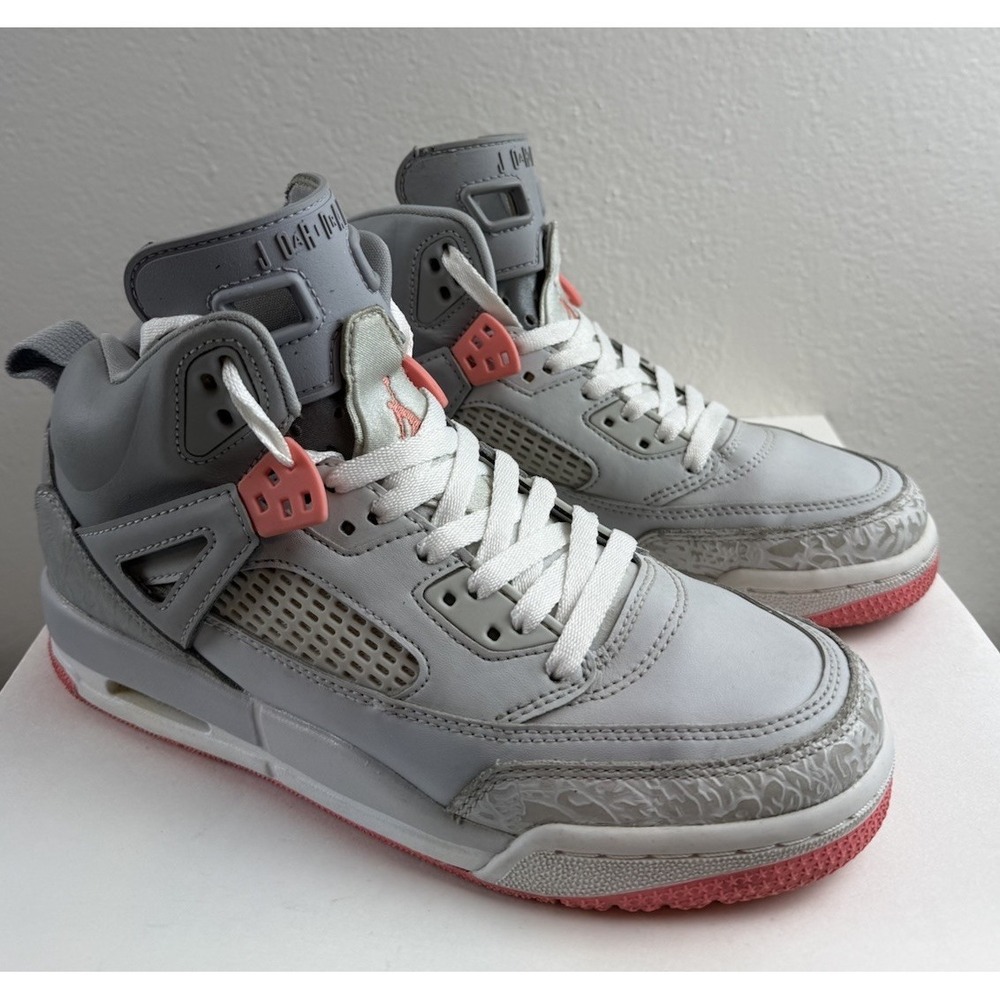 Nike Air Jordan Spiz'ike Sun Blush High Top Sneaker Sz 6.5Y Youth Shoes Athletic - Picture 5 of 9